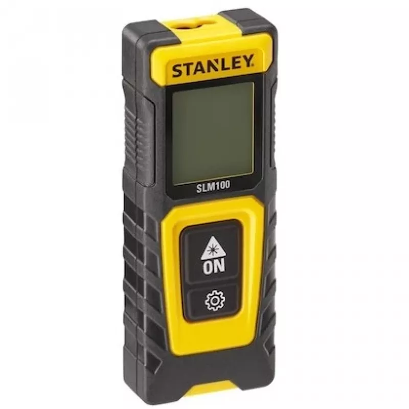Diaľkomer STANLEY SLM100 — laserový dosah 30 m, kompaktný ručný merací prístroj