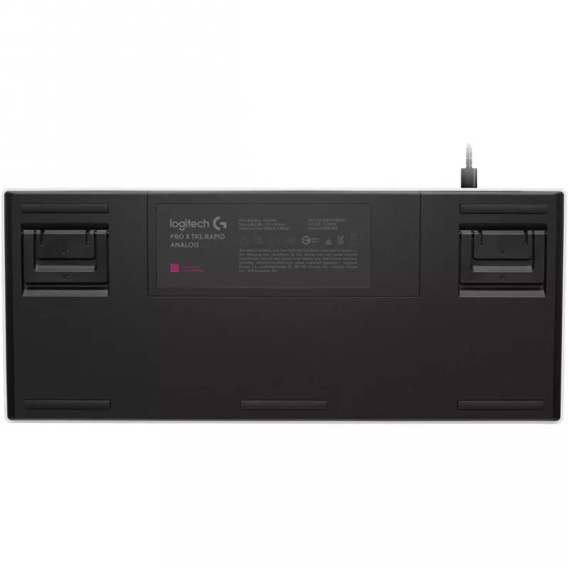 Logitech G PRO X TKL RAPID herná klávesnica, QWERTZ rozloženie, biela (920-013240)