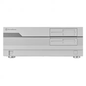 Silverstone SST-FLP01W počítačová skriňa HTPC biela