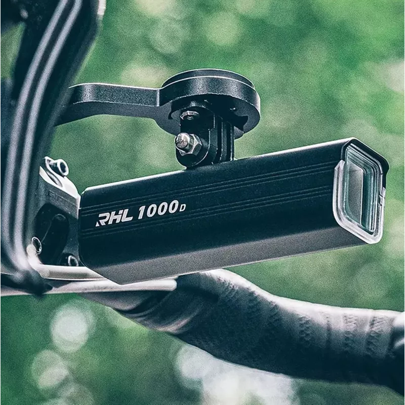 Rockbros RHL1500 predné svetlo na bicykel, 1500 lm, 5000 mAh, IPX6, čierne