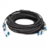 DIGITUS predkonfekcionovaný Fibre Optic Universal Breakout kábel, Singlemode OS2, 8 vlákien, LC/UPC - LC/UPC