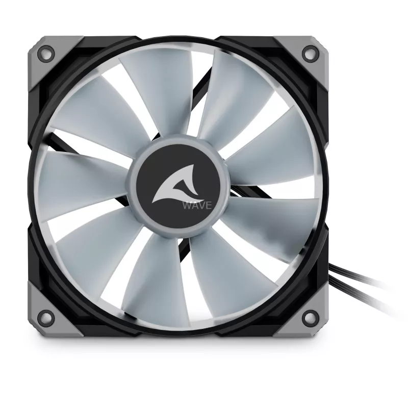 SHARKOON F50 120mm ARGB skriňový ventilátor - čierny
