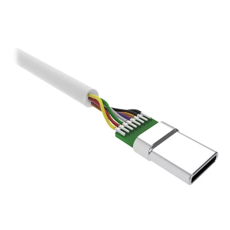 USB kábel Silicon Power Boost Link PVC LK10AC 1m USB A USB C biely