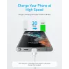 USB-C na USB-C kábel Anker 322 — 1,8 m, biely
