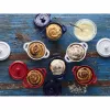 Staub Mini Cocotte Okrúhly, 4 ks - 200 ml, Červená