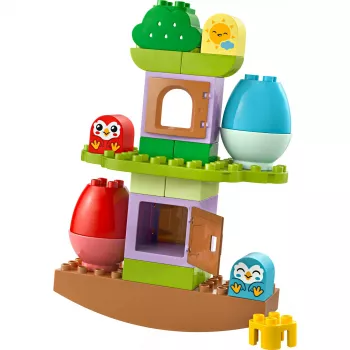 Stavebnica LEGO DUPLO balančný a skladací strom 10440 — 27 dielov, pre deti od 1,5 roka, veľké farebné kocky