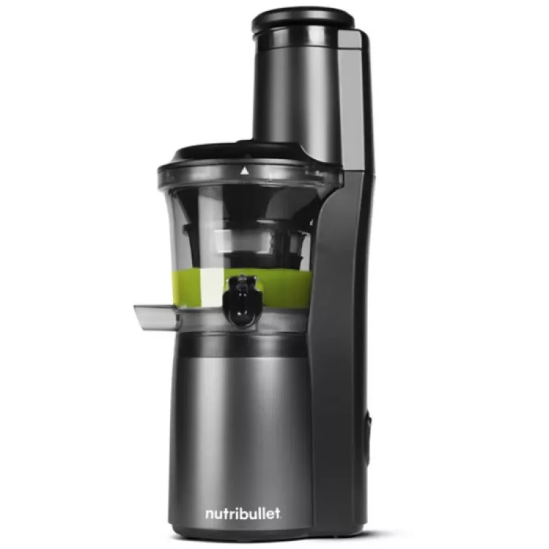 Slow Juicer NBJ500, odšťavovač sivý/čierny, 150 Watt