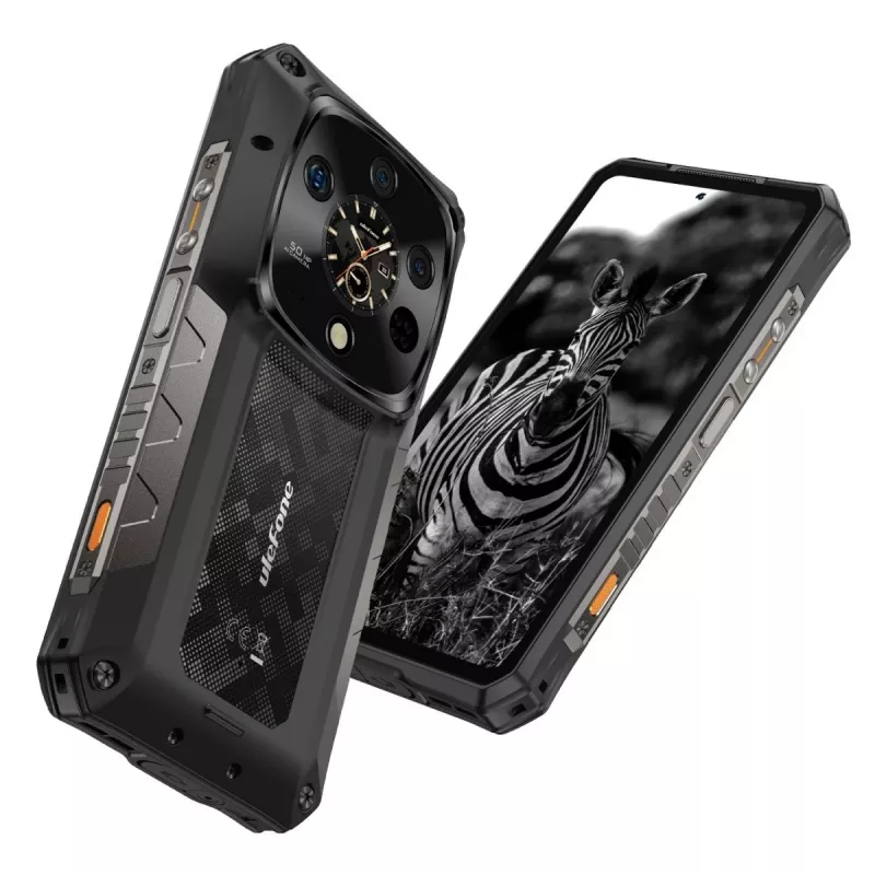 Odolný smartfón UleFone Armor 28 Ultra 5G — 16 GB RAM, 1 TB úložisko, čierny