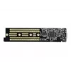 Puzdro na SSD DeLOCK 42620 externé puzdro pre M.2 NVMe PCIe SSD s USB Type-C konektorom samica, transparentné