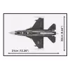 Stavebnica Cobi F-16D Fighting Falcon, 436 dielov, mierka neuvedená