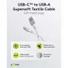 Goobay 74530 USB kábel biely