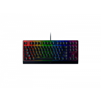 Mechanická herná klávesnica Razer BlackWidow V3 Tenkeyless – káblová, RGB LED osvetlenie
