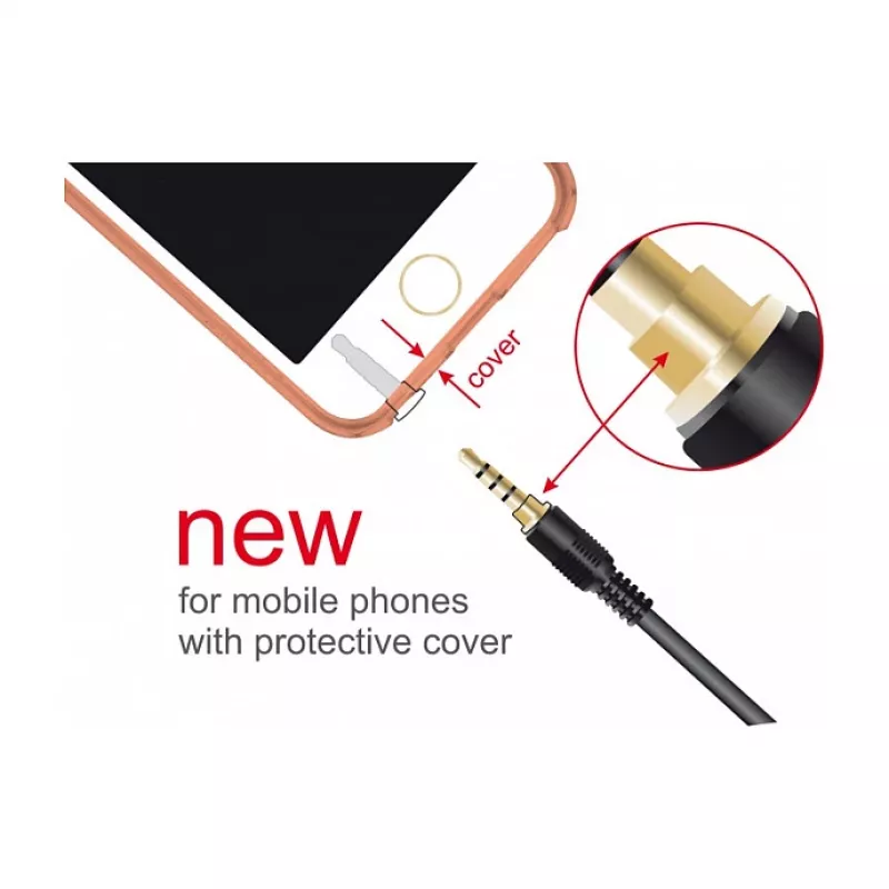 Audio kábel DeLOCK 85629 1 m 3,5 mm čierny