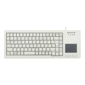 CHERRY XS Touchpad klávesnica univerzálna USB QWERTZ nemecká sivá