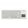 CHERRY XS Touchpad klávesnica univerzálna USB QWERTZ nemecká sivá