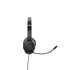 Acer AHW154 GP.HDS11.02D drôtová kancelárska náhlavná súprava, stereo, jack konektor, zabudovaný flexibilný mikrofón, čierna