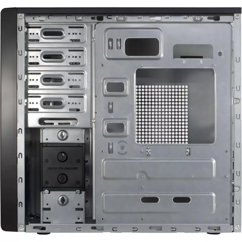 Počítačová skriňa Inter-Tech ATX IT-8862 Plaid, farba čierna
