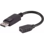 DisplayPort adaptér ShiverPeaks BS10-01031, podpora 4K, 0,2 m kábel