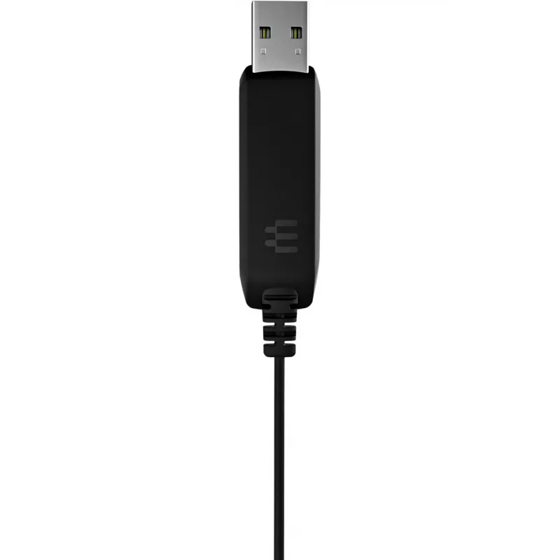 Sennheiser PC 7 USB headset káblový náhlavný mostík kancelária/call centrum USB Type-A čierny