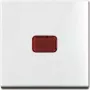 Busch-Jaeger 2509-914 Busch-balance SI Kolískový ovládač, alpská biela, 55x55 mm