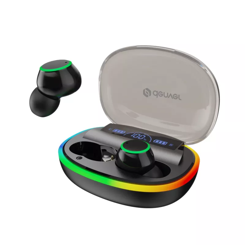 Denver TWE-55B True Wireless Bluetooth slúchadlá do uší, čierne