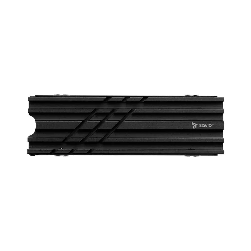SAVIO AK-60 chladič pre disky M.2 NVMe 2280, čierny