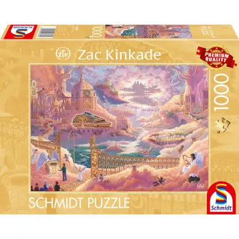 Puzzle Schmidt Spiele Zac Kinkade Kingdom of Heaven — 1000 dielikov, krajinné umenie