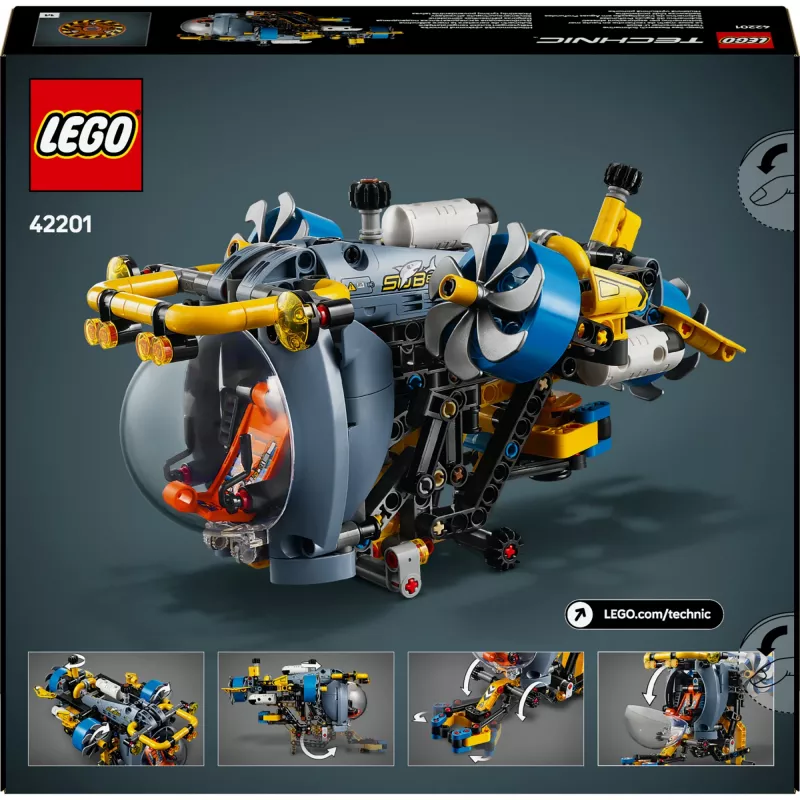 LEGO TECHNIC 42201 Výskumná ponorka do hlbín