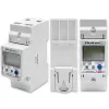 Qoltec 50882 Jednofázový elektronický merač spotreby energie na lištu | Wi-Fi | TUYA | 230V | LCD