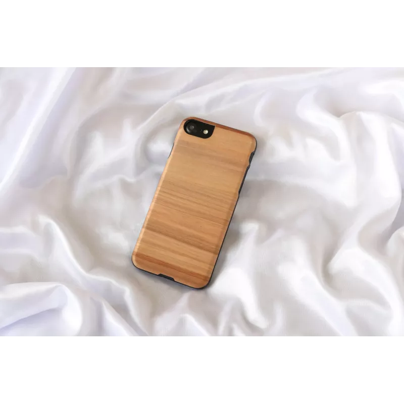 Puzdro Man&Wood Cappuccino/BL iPhone 7