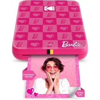Barbie x Kodak STEP Slim instant mobilná foto tlačiareň Colour ZINK 2x3'' 1ppm, Bluetooth, ružová