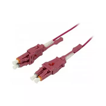 LWL 2-vláknový patch kábel 3 m LC-LC 50/125um OM4 Uniboot otočný Push/Pull AD 2mm - kábel - multimódové vlákno (S215554)