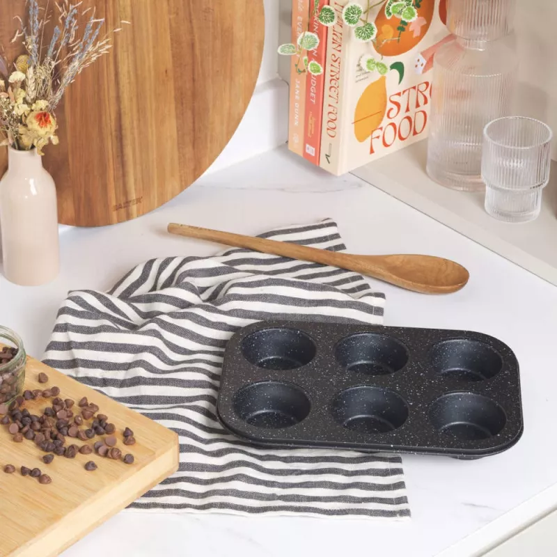 Forma na muffiny Salter BW07035BRMFOB 6-ks nepriľnavé pečivo