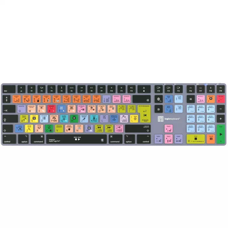 Logickeyboard LKB-LOGXP2-TM-UK klávesnica Office QWERTY anglická Full-Size