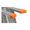 Krause Dopplo 120410 obojstranný hliníkový rebrík, 2 x 5 stupňov
