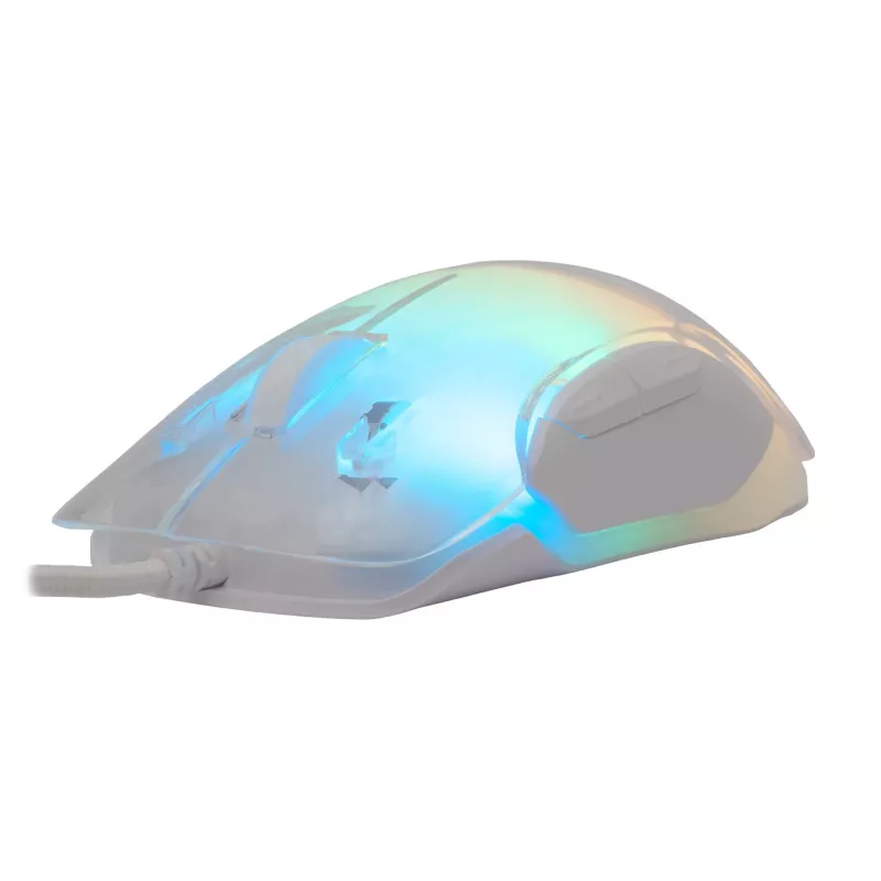 Myš White Shark GM-5017 Mordred biela USB