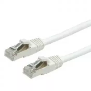 VALUE S/FTP-(PiMF-)patch kábel Kat.6, LSOH, biela, 10m (21.99.1286)