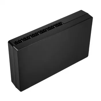 SilverStone SST-LSB02-E - ARGB-LED hub, kontrolér - čierny