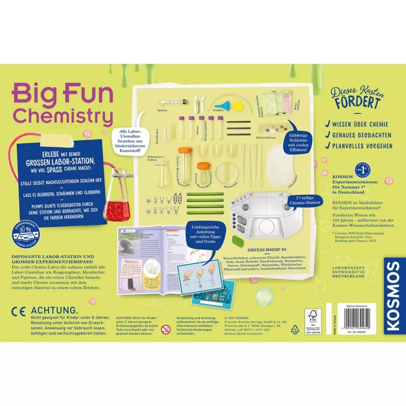Big Fun Chemistry, experimentálna súprava