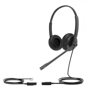 Yealink YHS34 headset káblový cez hlavu hovory/hudba čierny