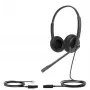Yealink YHS34 headset káblový cez hlavu hovory/hudba čierny