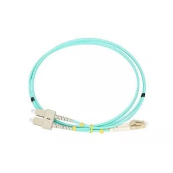 Patchcord Extralink LC/UPC – SC/UPC, multimódový OM3, duplex, 3 mm, 5 m
