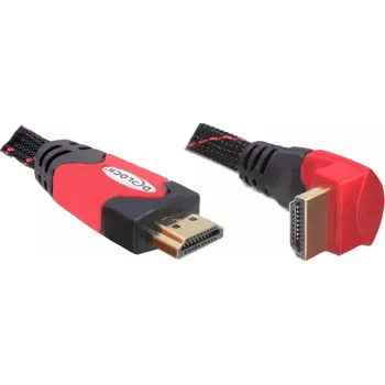 HDMI kábel DeLOCK 82688 5 m čierny červený