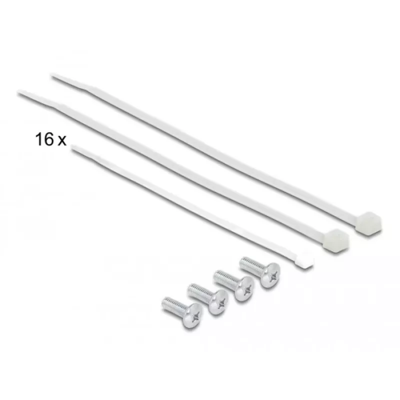 DeLOCK 66876 Patch panel 1U Cat6a čierny kovový