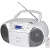 Prenosný stereo systém SENCOR SPT 3907 W – 14 W, CD/MP3, Bluetooth 2.1, FM tuner, USB, biela