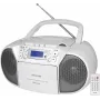 Prenosný stereo systém SENCOR SPT 3907 W – 14 W, CD/MP3, Bluetooth 2.1, FM tuner, USB, biela