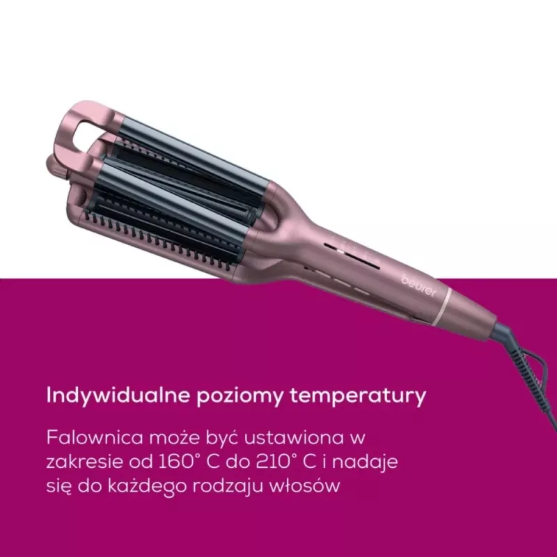 Styler na vlasy Beurer HT65 2-in-1 kulma a žehlička, model HT65