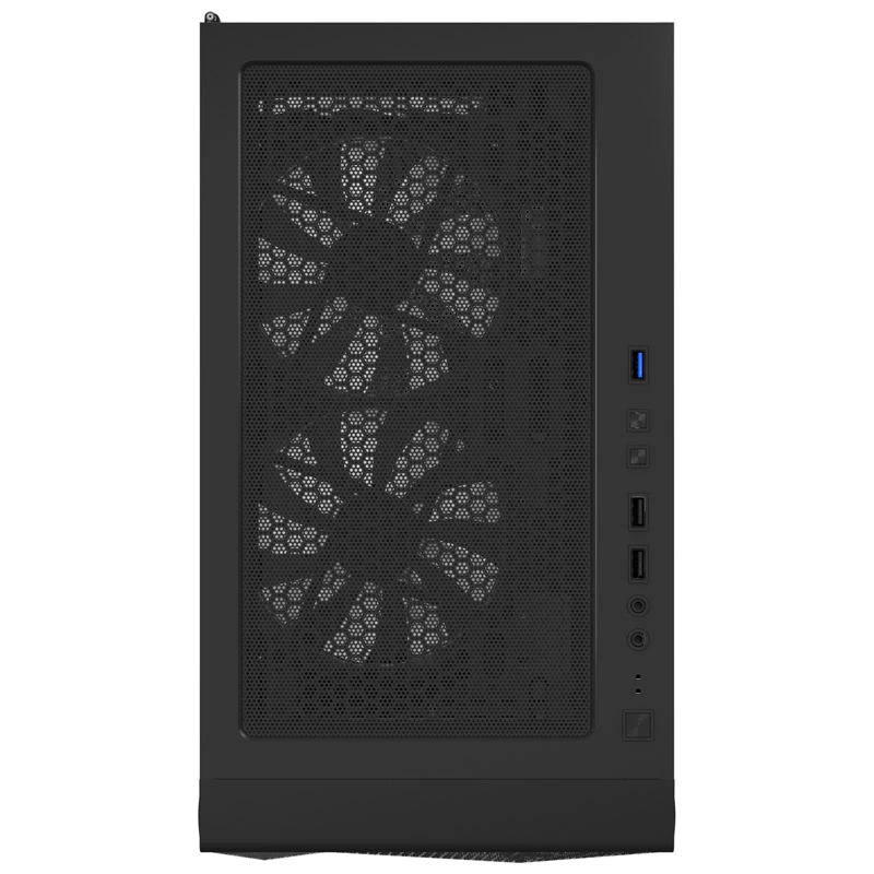MONTECH X3 X3MESH-BK MIDI-Tower skriňa čierna Mesh PC skriňa