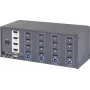 SpeaKa Professional 4 port HDMI Multi Display KVM switch 4x4 KVM konzola 3840 x 2160 (SP-13389140)