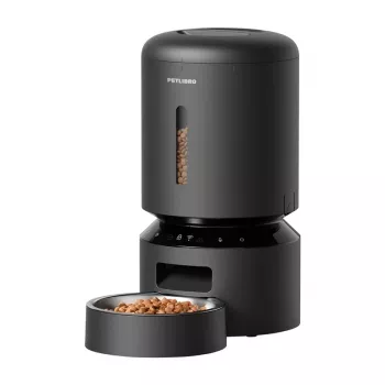 Automatický dávkovač krmiva pre domáce zvieratá Aptel Petlibro Granary WiFi 5 L — automatický dávkovač suchého krmiva (čierna)